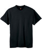 Hanes Youth Essential-T T-Shirt BLACK FlatFront
