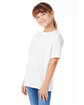 Hanes Youth Essential-T T-Shirt white ModelQrt
