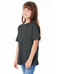 Hanes Youth Essential-T T-Shirt charcoal heather ModelQrt