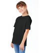 Hanes Youth Essential-T T-Shirt black ModelQrt