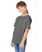 Hanes Youth Essential-T T-Shirt smoke gray ModelQrt