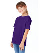 Hanes Youth Essential-T T-Shirt athletic purple ModelQrt