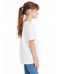 Hanes Youth Essential-T T-Shirt  ModelSide