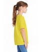 Hanes Youth Essential-T T-Shirt YELLOW ModelSide