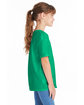 Hanes Youth Essential-T T-Shirt KELLY GREEN ModelSide