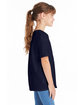 Hanes Youth Essential-T T-Shirt athletic navy ModelSide