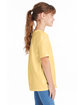 Hanes Youth Essential-T T-Shirt athletic gold ModelSide