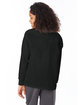 Hanes Youth Authentic-T Long-Sleeve T-Shirt black ModelBack