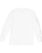 Hanes Youth Authentic-T Long-Sleeve T-Shirt white FlatBack