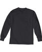 Hanes Youth Authentic-T Long-Sleeve T-Shirt black FlatBack