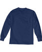 Hanes Youth Authentic-T Long-Sleeve T-Shirt navy FlatBack
