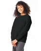 Hanes Youth Authentic-T Long-Sleeve T-Shirt black ModelQrt