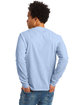 Hanes Adult Authentic-T Long-Sleeve T-Shirt LIGHT BLUE ModelBack