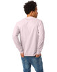 Hanes Adult Authentic-T Long-Sleeve T-Shirt PALE PINK ModelBack