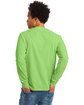 Hanes Unisex 6.1 oz. Tagless® Long-Sleeve T-Shirt lime ModelBack