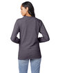 Hanes Adult Authentic-T Long-Sleeve T-Shirt CHARCOAL HEATHER ModelBack