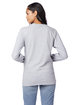 Hanes Adult Authentic-T Long-Sleeve T-Shirt LIGHT STEEL ModelBack