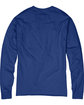 Hanes Unisex 6.1 oz. Tagless® Long-Sleeve T-Shirt deep royal FlatBack