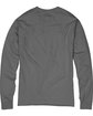 Hanes Unisex 6.1 oz. Tagless® Long-Sleeve T-Shirt smoke gray FlatBack