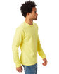 Hanes Adult Authentic-T Long-Sleeve T-Shirt YELLOW ModelSide