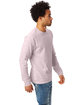 Hanes Adult Authentic-T Long-Sleeve T-Shirt PALE PINK ModelSide