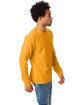 Hanes Adult Authentic-T Long-Sleeve T-Shirt GOLD ModelSide