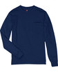 Hanes Men's Authentic-T Long-Sleeve Pocket T-Shirt  FlatFront