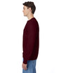 Hanes Men's Authentic-T Long-Sleeve Pocket T-Shirt MAROON ModelSide