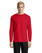 Hanes Men's Authentic-T Long-Sleeve Pocket T-Shirt  Lifestyle