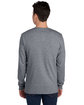Jerzees Adult Premium Blend Long-Sleeve T-Shirt oxford ModelBack