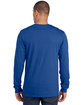 Jerzees Adult Premium Blend Long-Sleeve T-Shirt royal ModelBack