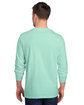 Jerzees Adult Premium Blend Long-Sleeve T-Shirt mint to be ModelBack