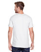 Jerzees Adult Premium Blend Ring-Spun T-Shirt WHITE ModelBack