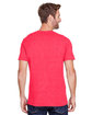 Jerzees Adult Premium Blend Ring-Spun T-Shirt FIERY RED HTHR ModelBack