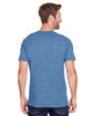 Jerzees Adult Premium Blend Ring-Spun T-Shirt DENIM HEATHER ModelBack