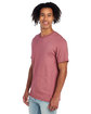 Jerzees Adult Premium Blend Ring-Spun T-Shirt heather mauve ModelQrt