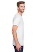 Jerzees Adult Premium Blend Ring-Spun T-Shirt WHITE ModelSide