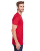 Jerzees Adult Premium Blend Ring-Spun T-Shirt TRUE RED ModelSide