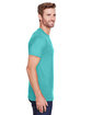 Jerzees Adult Premium Blend Ring-Spun T-Shirt SCUBA BLUE ModelSide