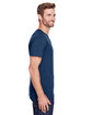 Jerzees Adult Premium Blend Ring-Spun T-Shirt INDIGO HEATHER ModelSide