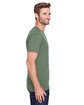 Jerzees Adult Premium Blend Ring-Spun T-Shirt MILITARY GRN HTH ModelSide