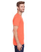 Jerzees Adult Premium Blend Ring-Spun T-Shirt VIN HTHR ORANGE ModelSide