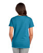 Jerzees Ladies' Premium Blend V-Neck T-Shirt digi teal hthr ModelBack