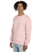 Jerzees Adult NuBlend® Fleece Crew blush pink ModelQrt