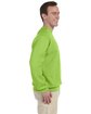 Jerzees Adult NuBlend® Fleece Crew neon green ModelSide