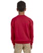Jerzees Youth NuBlend® Fleece Crew true red ModelBack