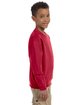 Jerzees Youth NuBlend® Fleece Crew true red ModelSide