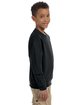 Jerzees Youth NuBlend® Fleece Crew black ModelSide