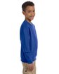 Jerzees Youth NuBlend® Fleece Crew royal ModelSide