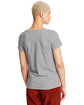Hanes Ladies' Essential-T T-Shirt light steel ModelBack